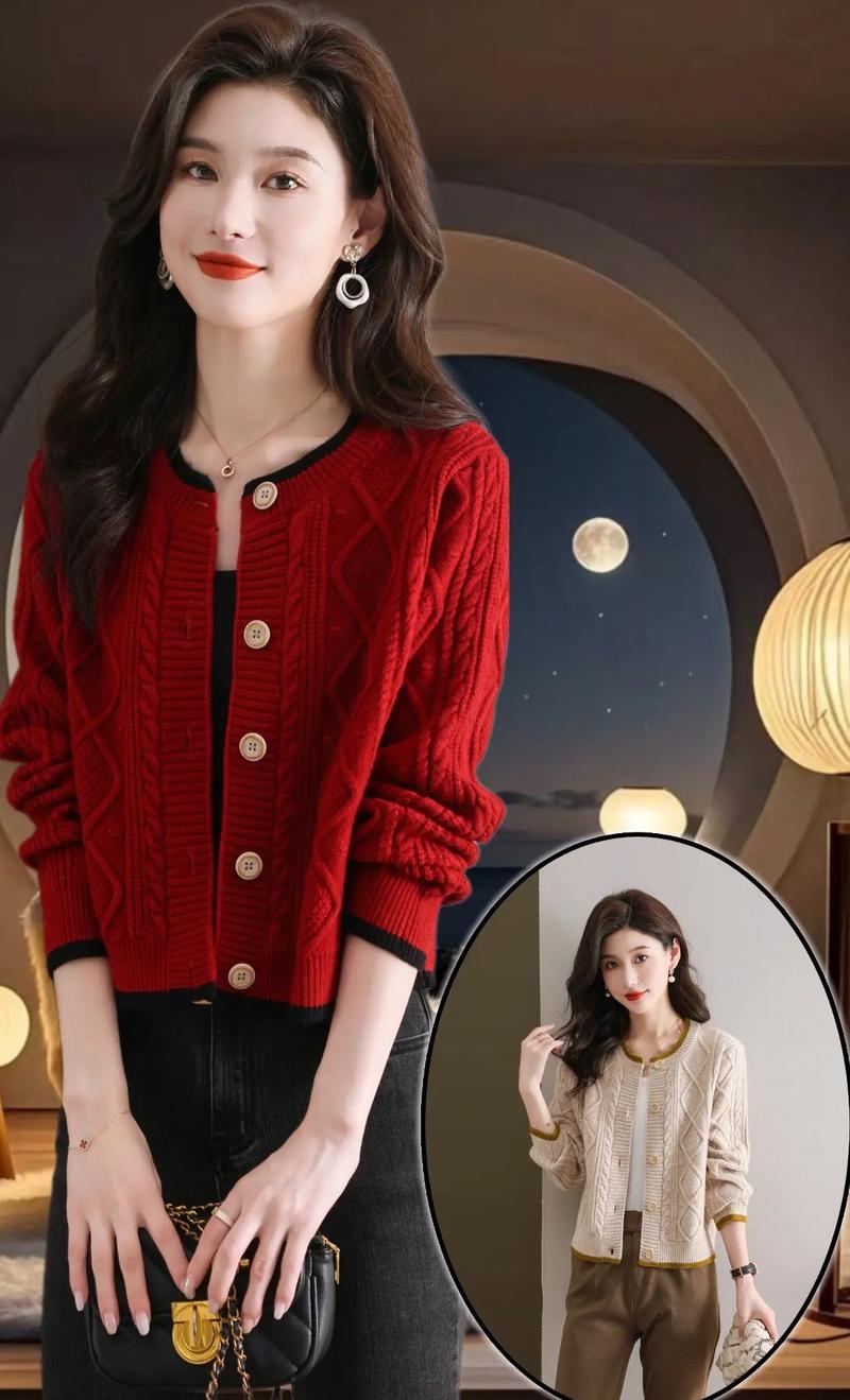 短款针织毛衣怎么搭配什么裤子好看