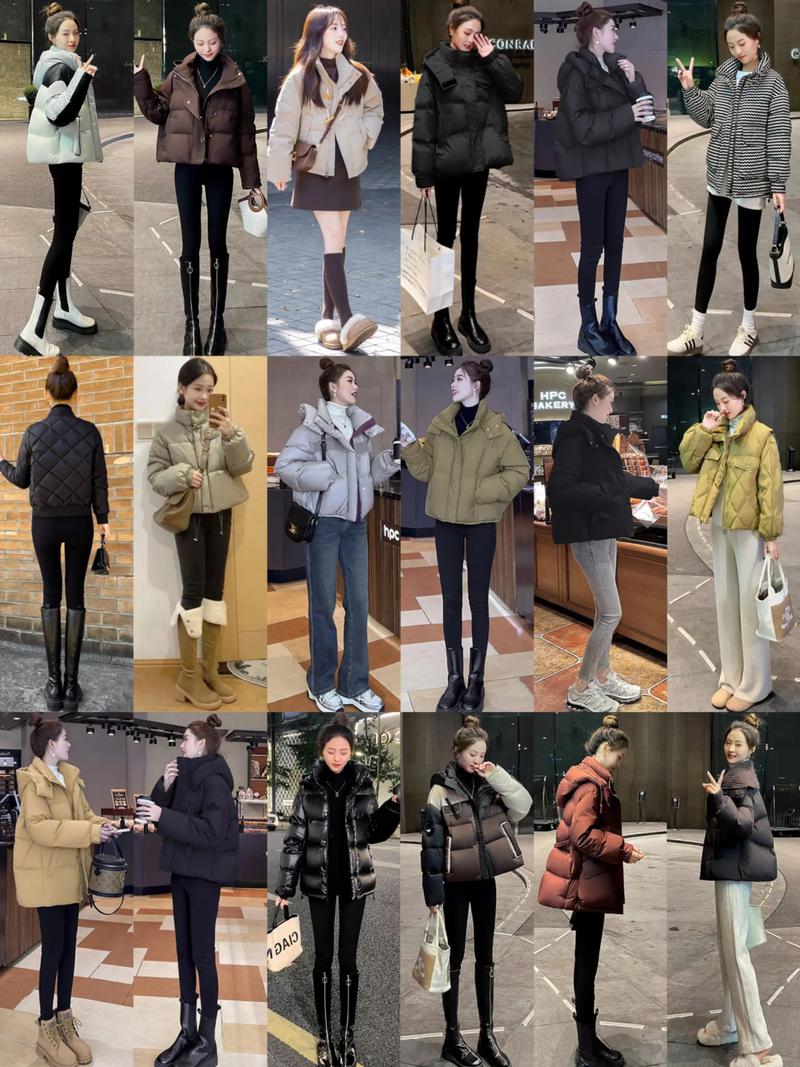 冬天女生怎么搭配衣服图片女生图片大全