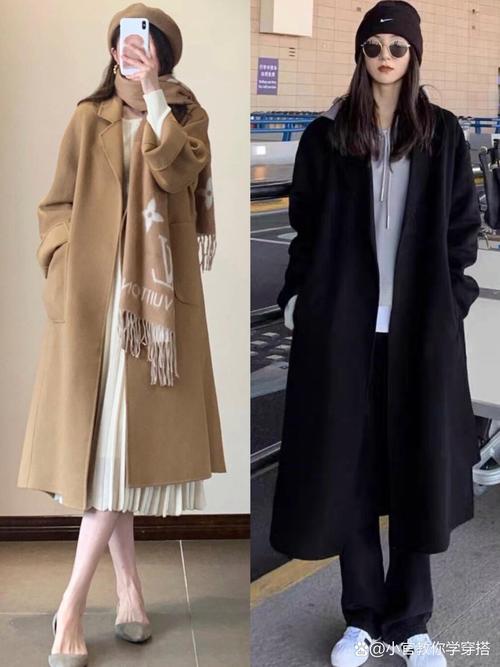 冬天女生怎么搭配衣服好看图片女生图片