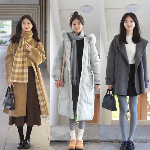 冬天女生怎么搭配衣服好看图片女生