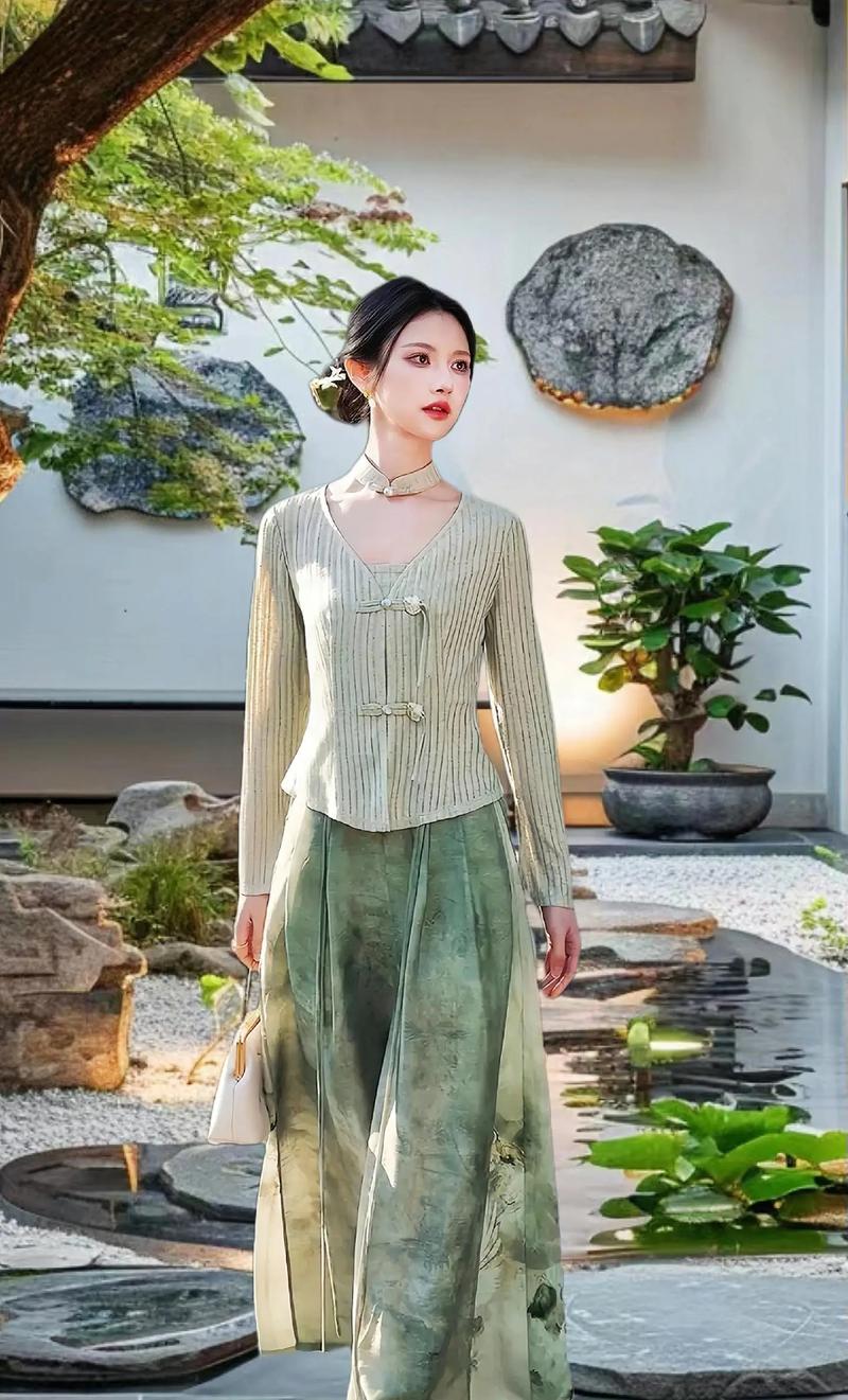 豆绿色搭配什么颜色