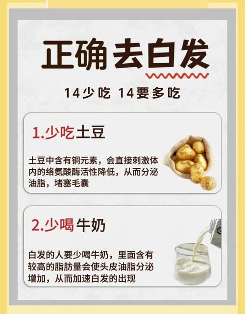 头顶白发吃什么