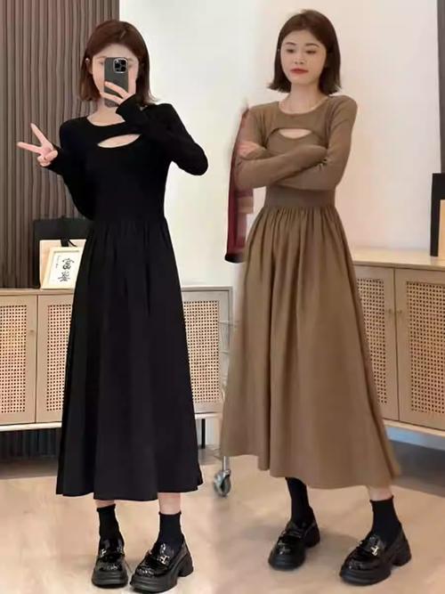 长款长款连衣裙怎么搭配什么裤子