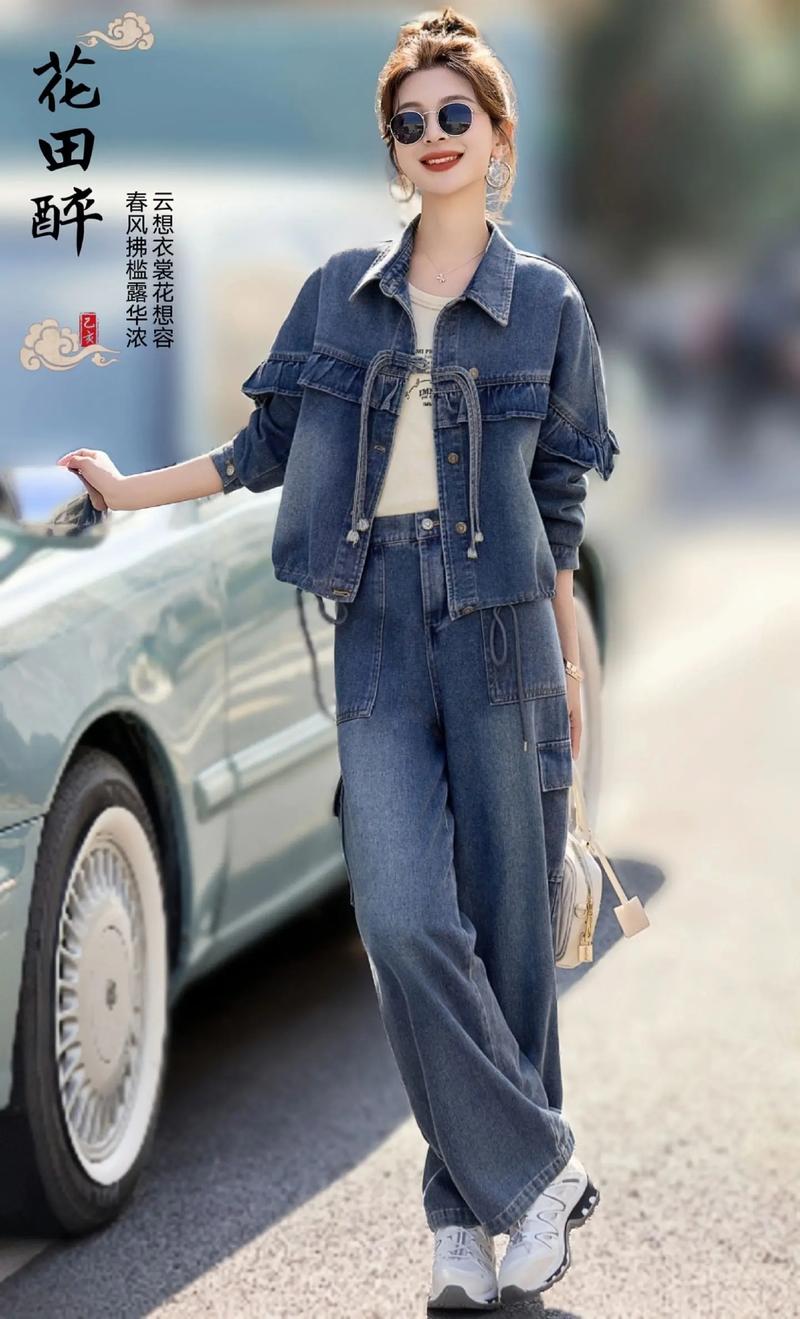 牛仔衣配什么鞋