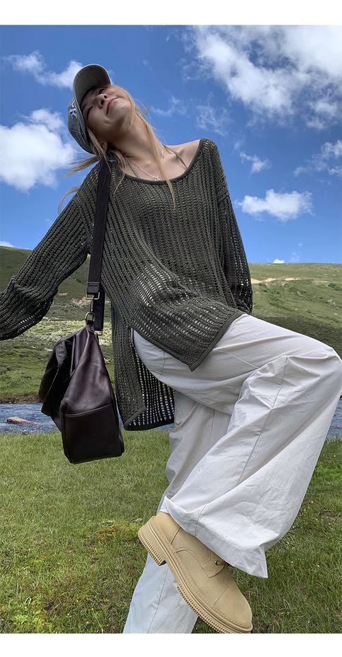 长版上衣怎么搭配