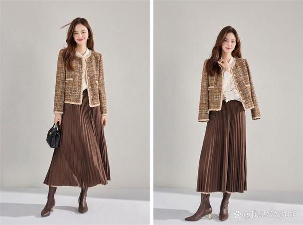 百褶金属裙怎么搭配