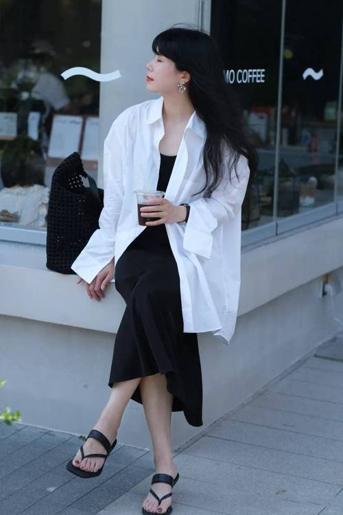 白色的衬衫怎么搭配图片欣赏