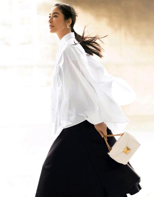 白色的衬衫怎么搭配图片