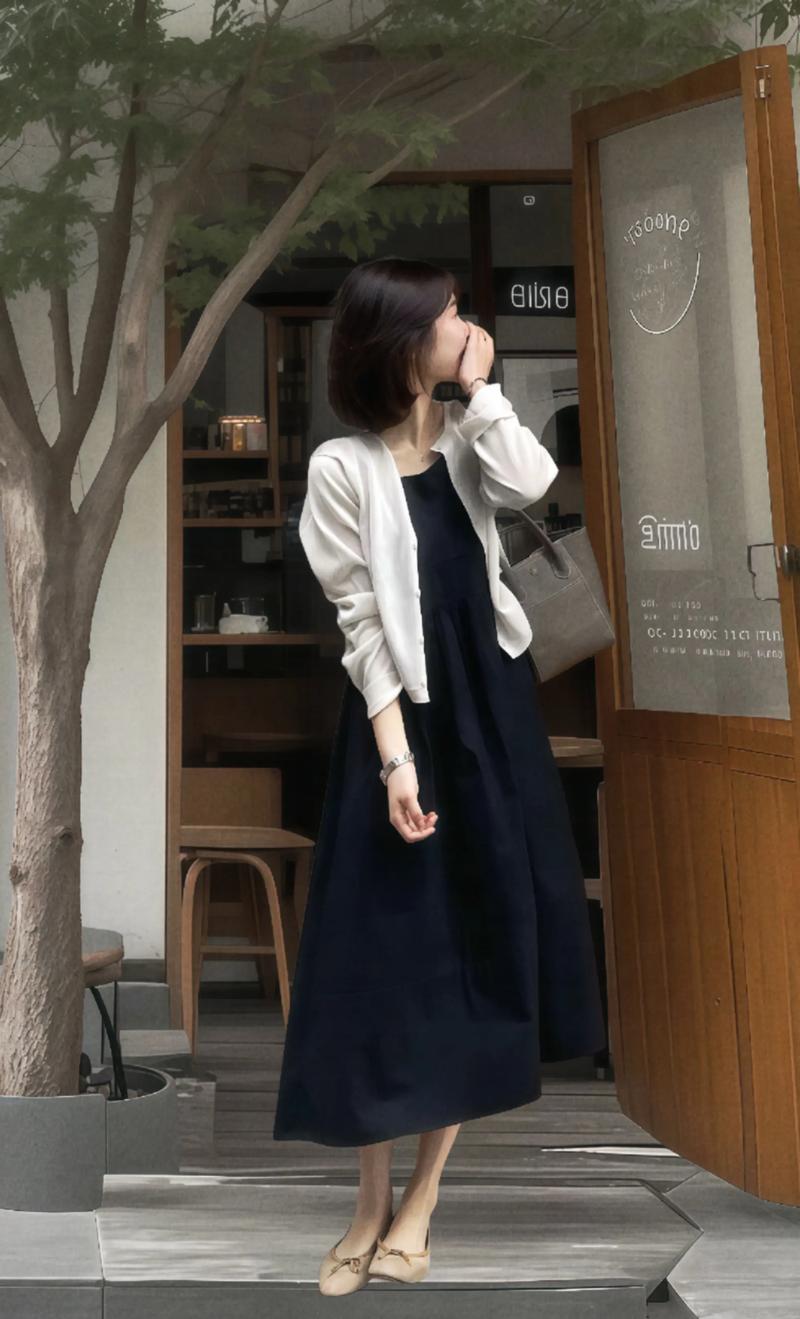 白开衫怎么搭配衣服好看吗