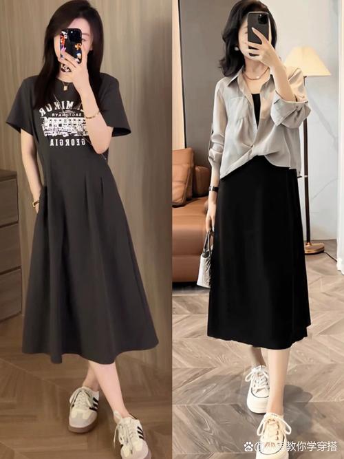 直筒裙配什么鞋子