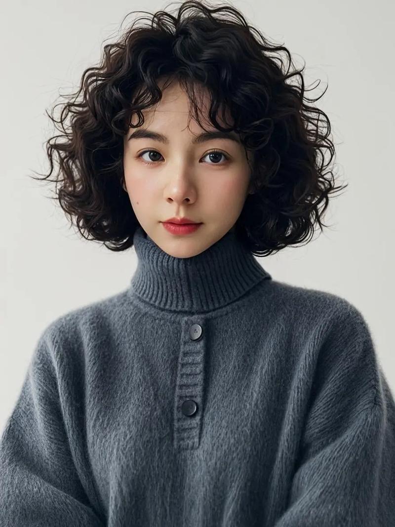 羊毛卷适合什么发型