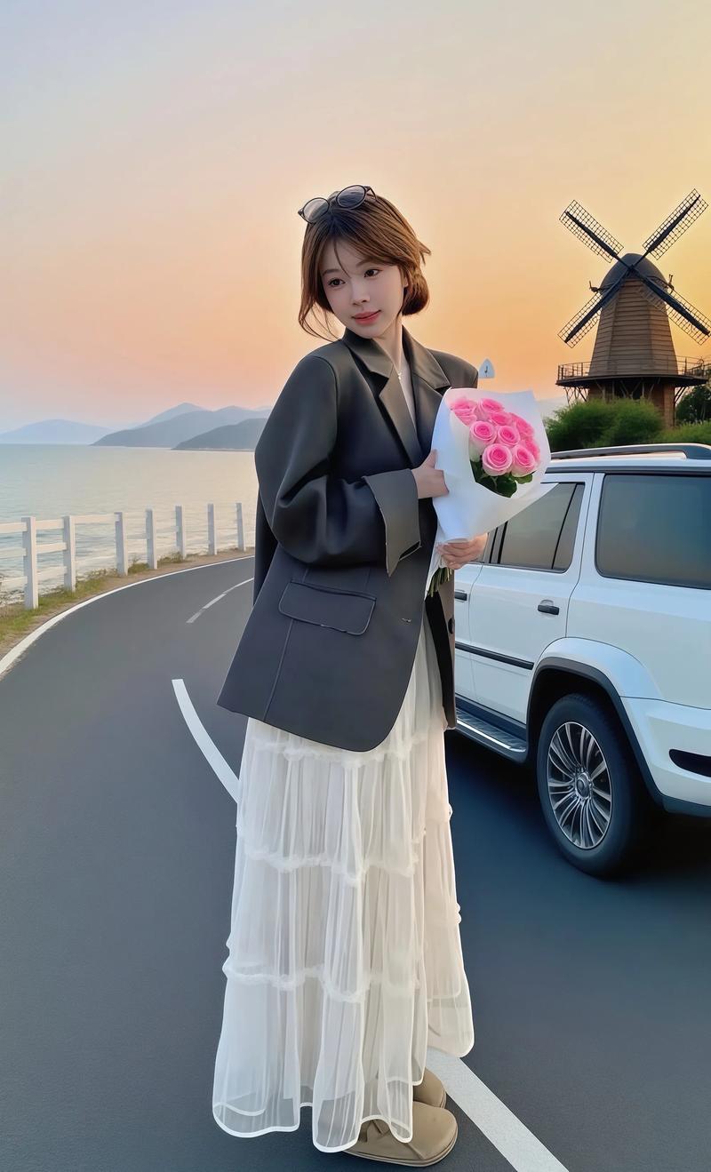 白纱裙配什么上衣