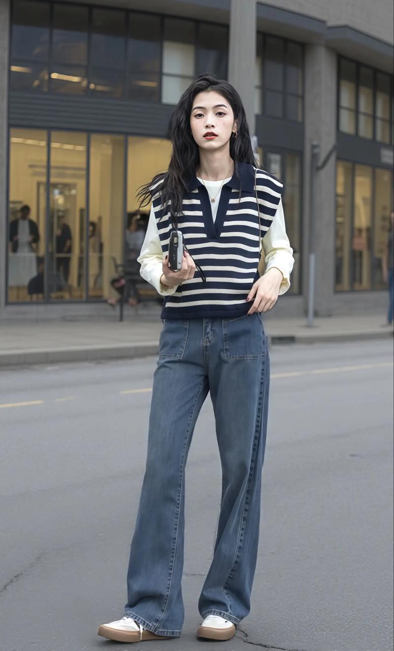 针织衫怎么搭配背心