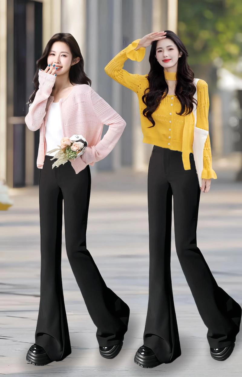 怎么搭配喇叭裤