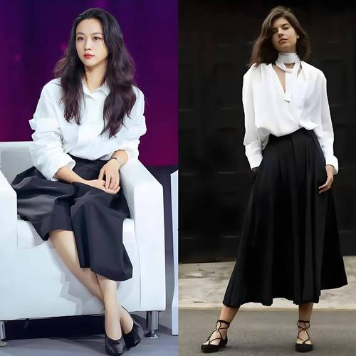 夏天半身裙怎么搭配图片欣赏