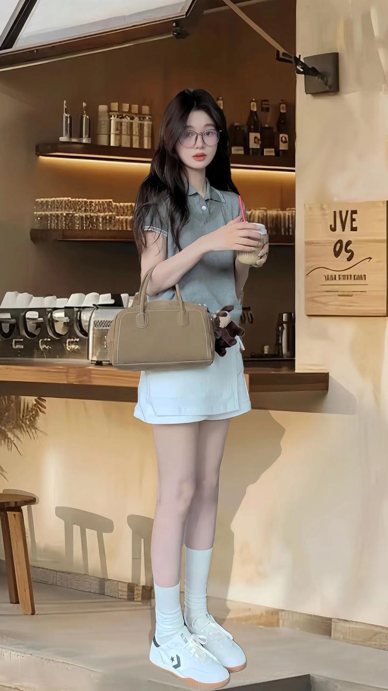 夏天t恤裙怎么搭配