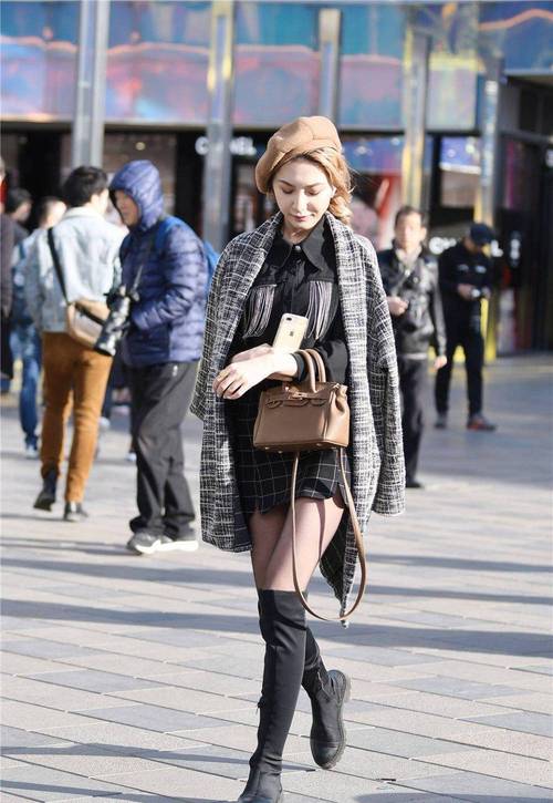 中长靴子怎么搭配图片