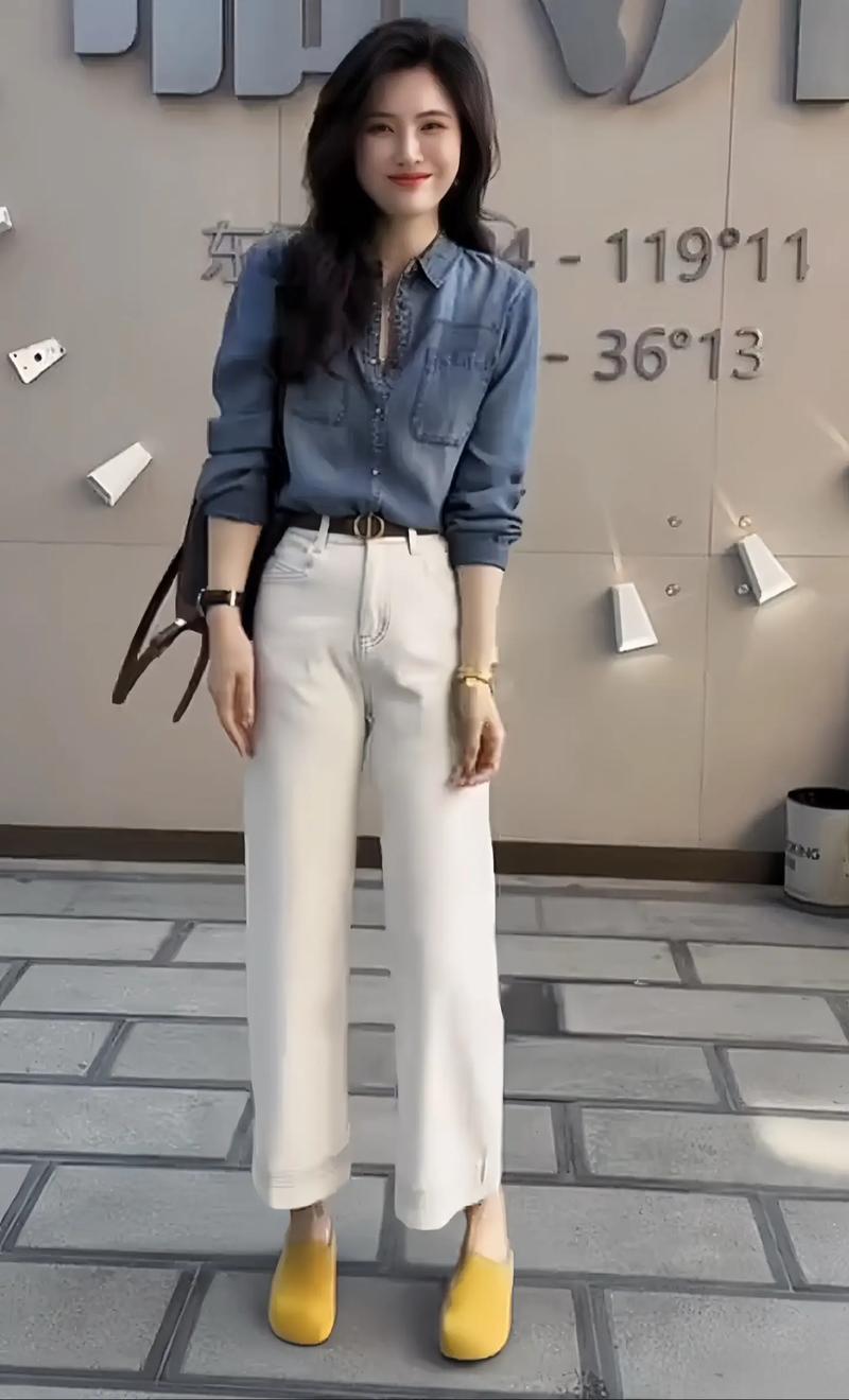 休闲上衣怎么搭配裤子好看