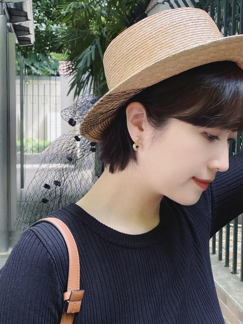 短发配什么耳环