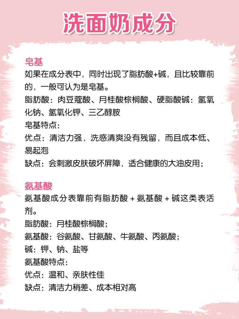 keana洗面奶成分