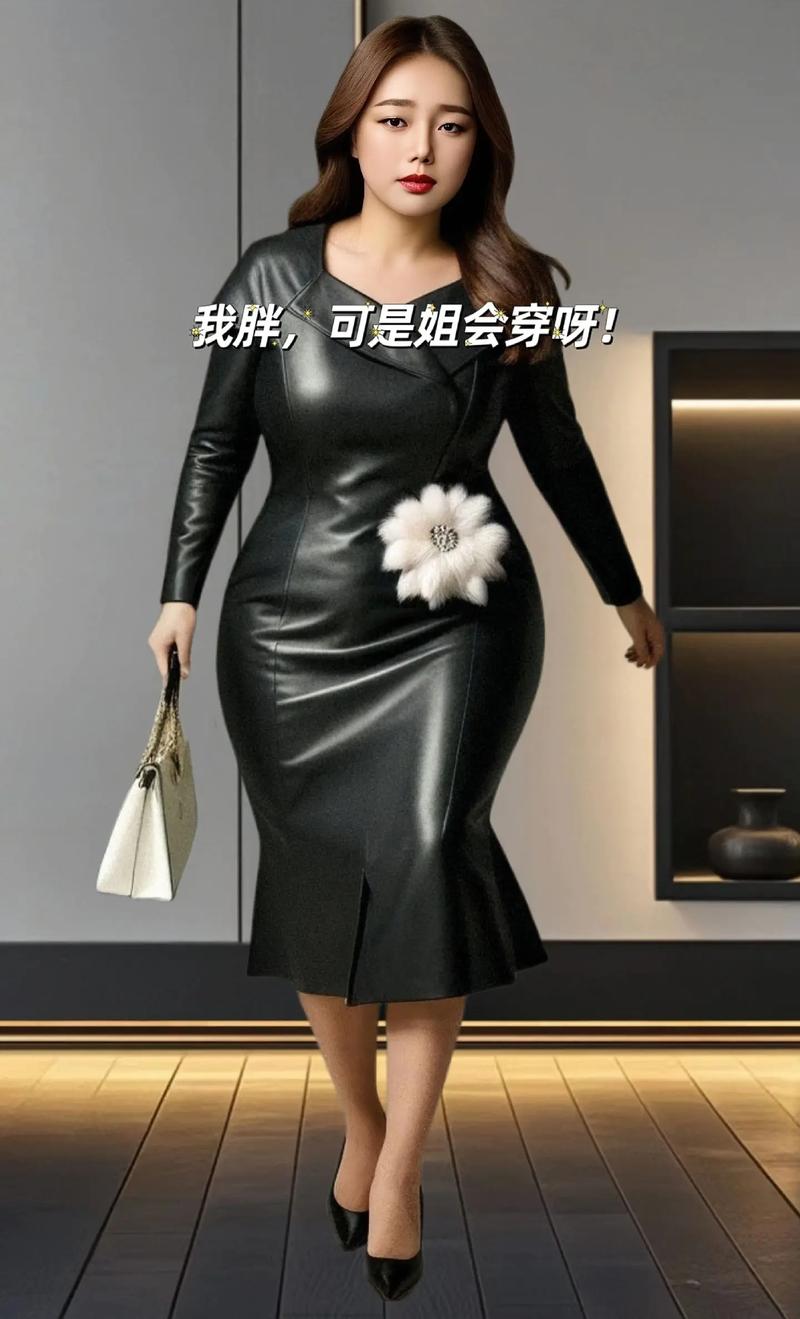 翻毛皮衣怎么搭配图片