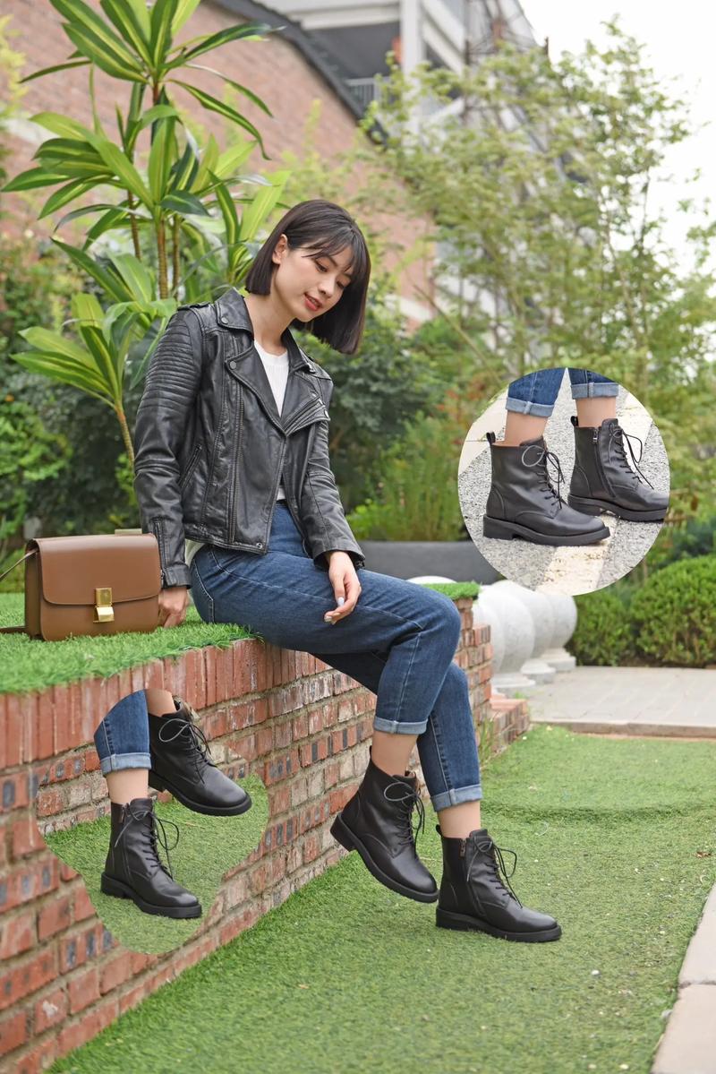 短靴口大怎么搭配