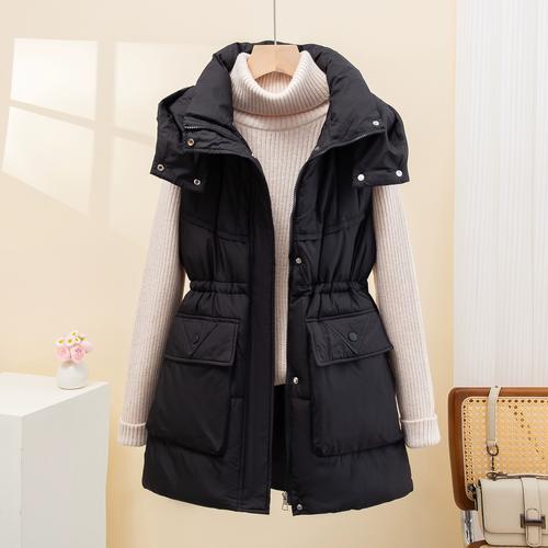 冬季背心外套怎么搭配图片