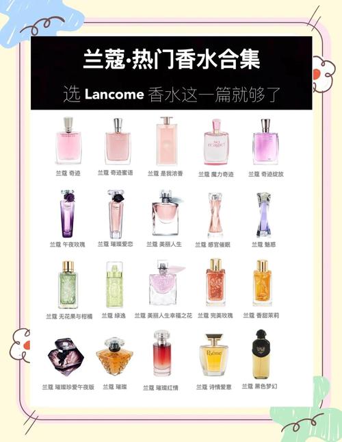 兰蔻护肤品价格表图片