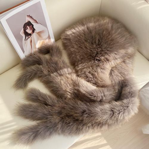 皮草搭配什么帽子