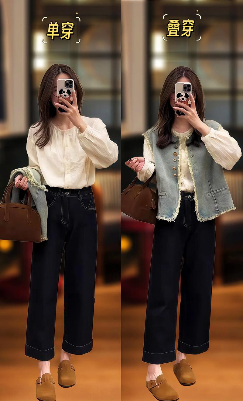 长款流苏马甲怎么搭配图片