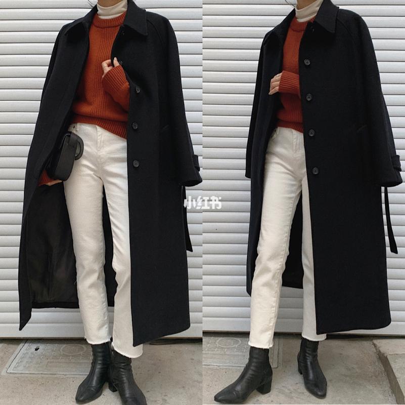 黑羊羔大衣怎么搭配