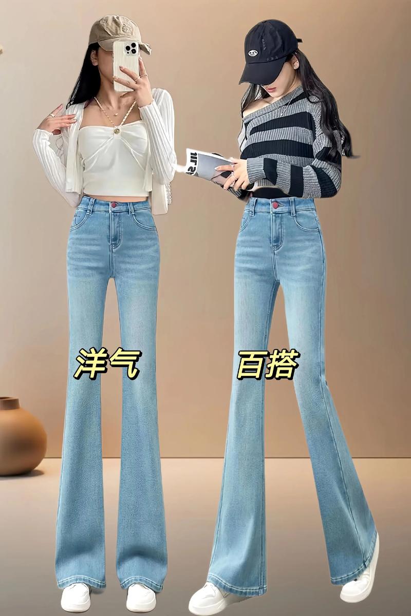 喇叭裤搭什么鞋子