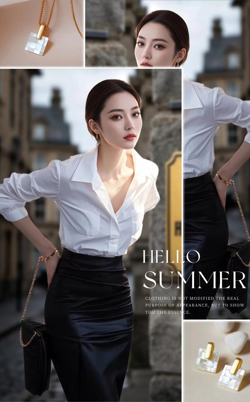 白衬衫配什么裙子