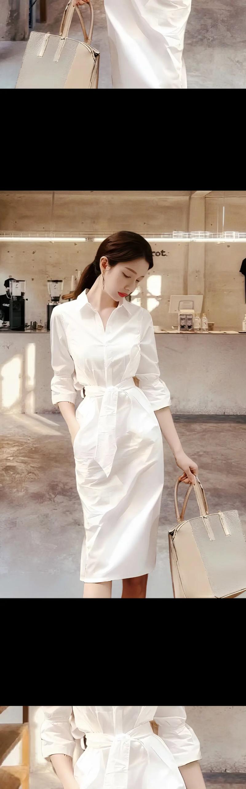 白衬衫配什么裙子