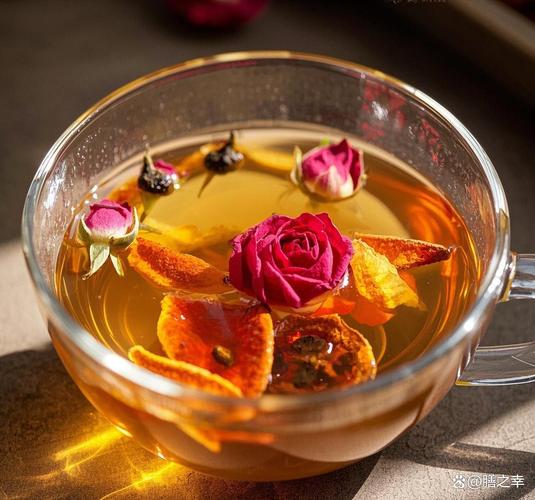 玫瑰花茶配什么