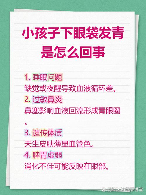 眼袋发青什么原因