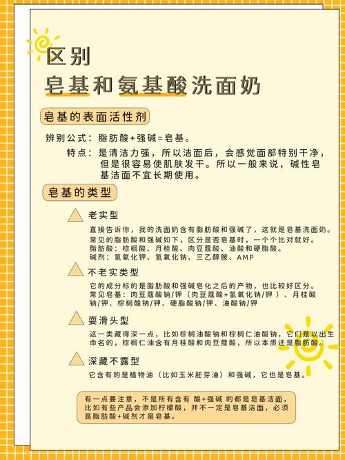 皂基洗面奶成分有哪些