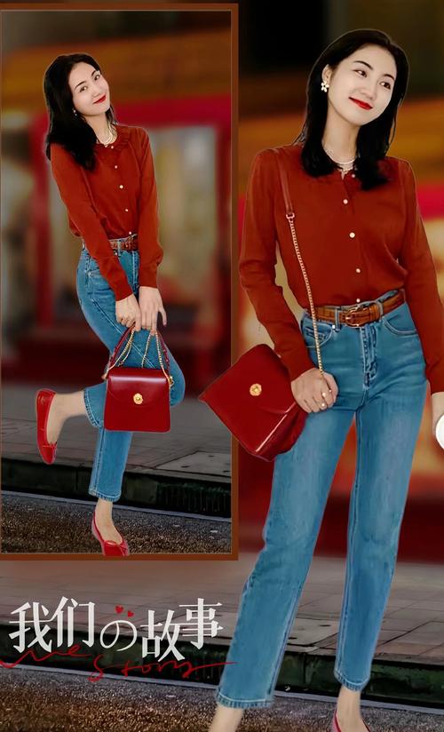 红配蓝怎么搭配好看