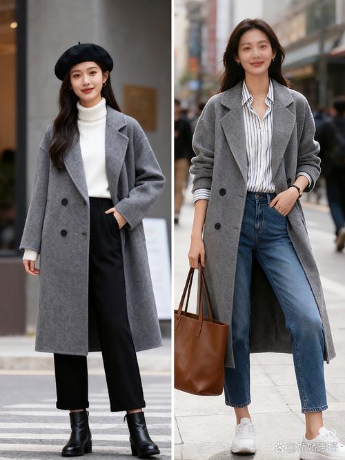 高领秋冬衣服怎么搭配图片