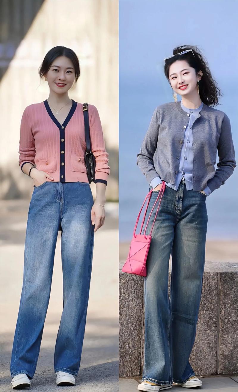 穿牛仔的女生怎么搭配什么裤子图片