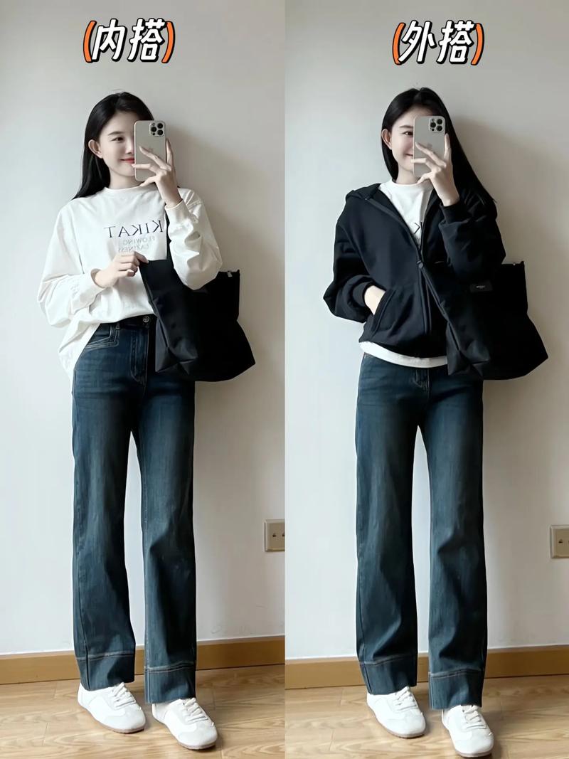 穿牛仔的女生怎么搭配什么裤子好看图片欣赏