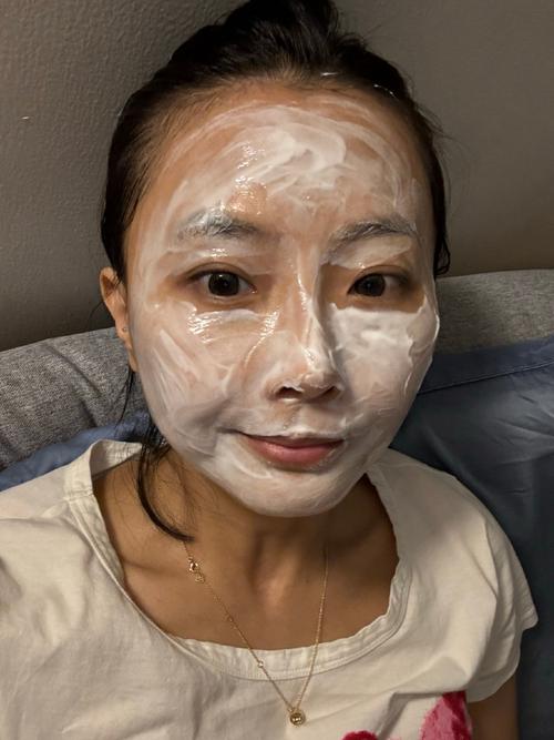 没用洗面奶敷面膜了