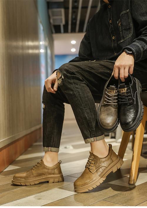 夏季男皮鞋怎么搭配图片欣赏