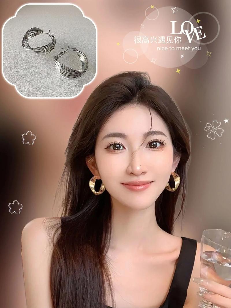 圆脸带什么耳环