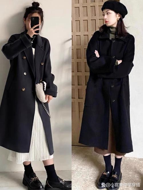 及膝长大衣怎么搭配