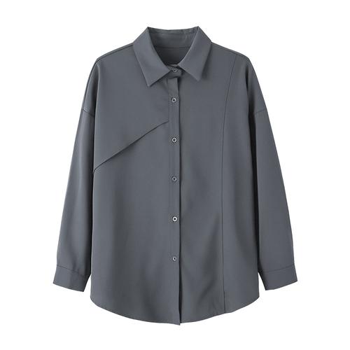 灰色雪纺上衣怎么搭配