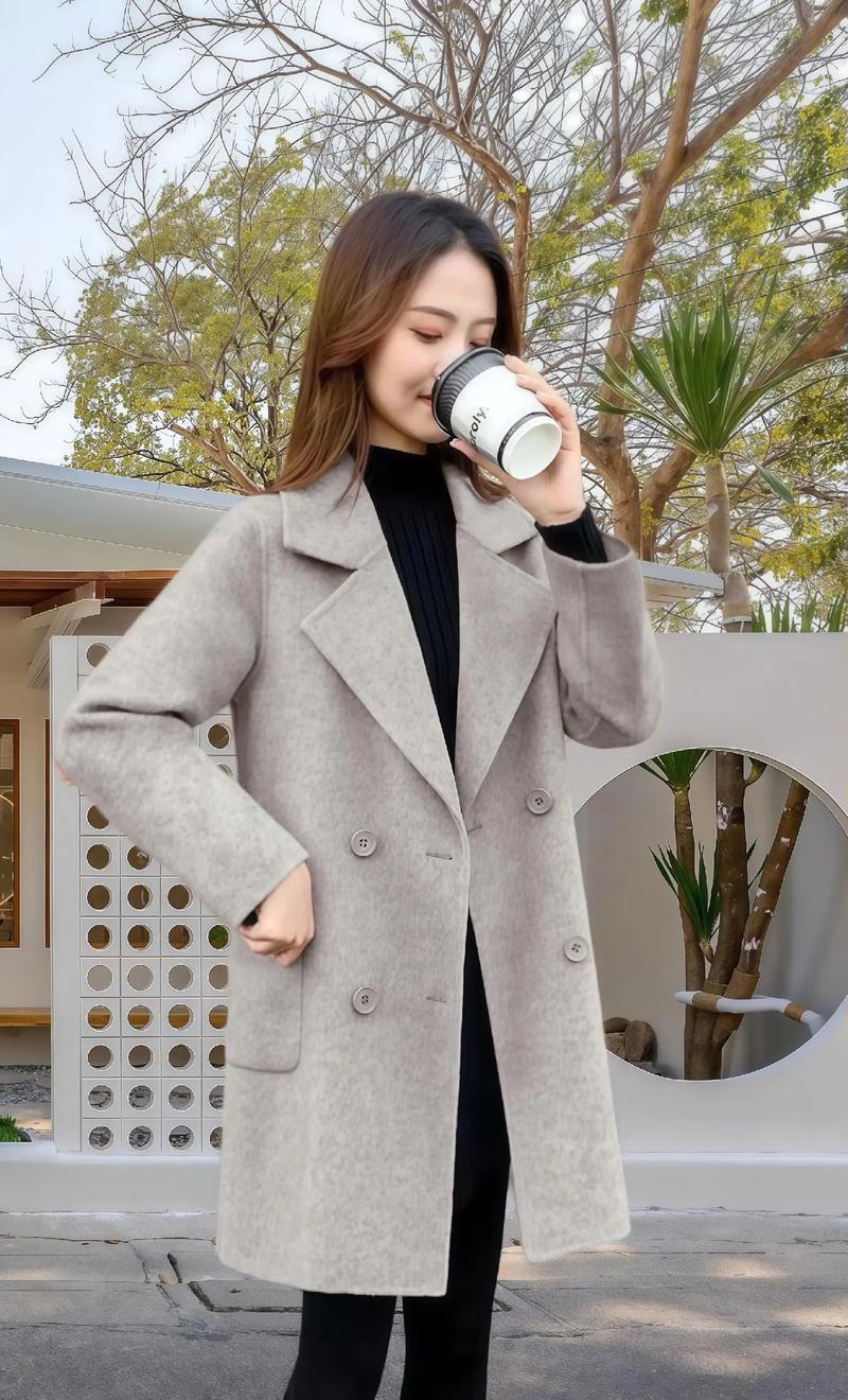 长女装毛呢子大衣外套怎么搭配