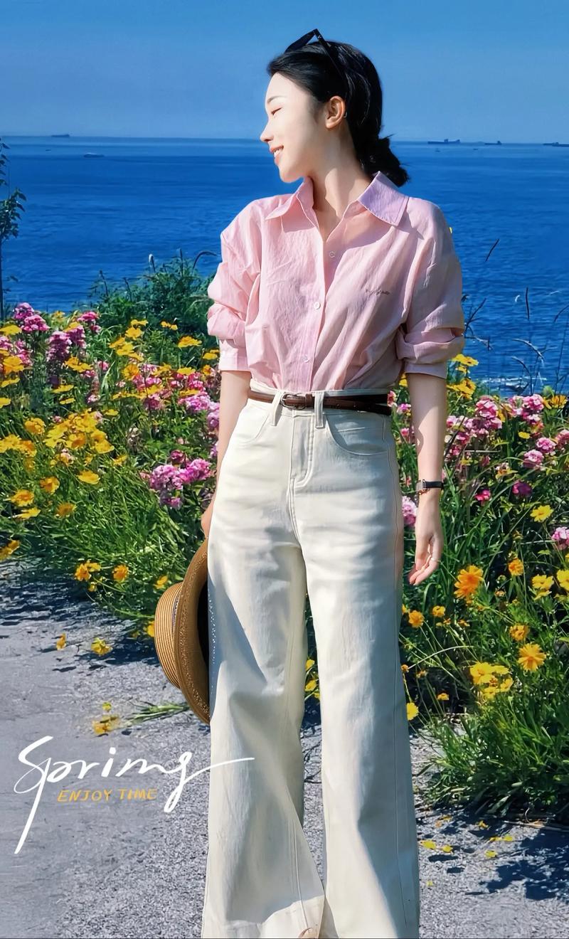 米色裤子配什么鞋