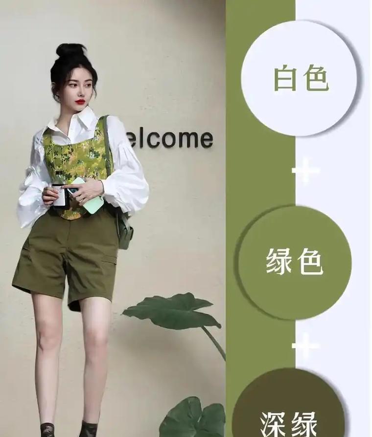 绿色搭配什么色好看