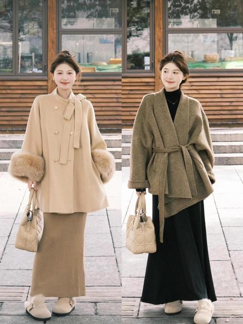 长厚裙子怎么搭配外套